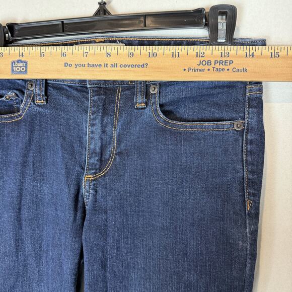 Gap 1969 Jeans Womens 25R Blue Denim Mid-Rise 5-Pockets Perfect Bootcut Leg - Picture 10 of 14